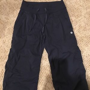 Lululemon Studio Dance Pant *UNLINED Navy Blue 4T